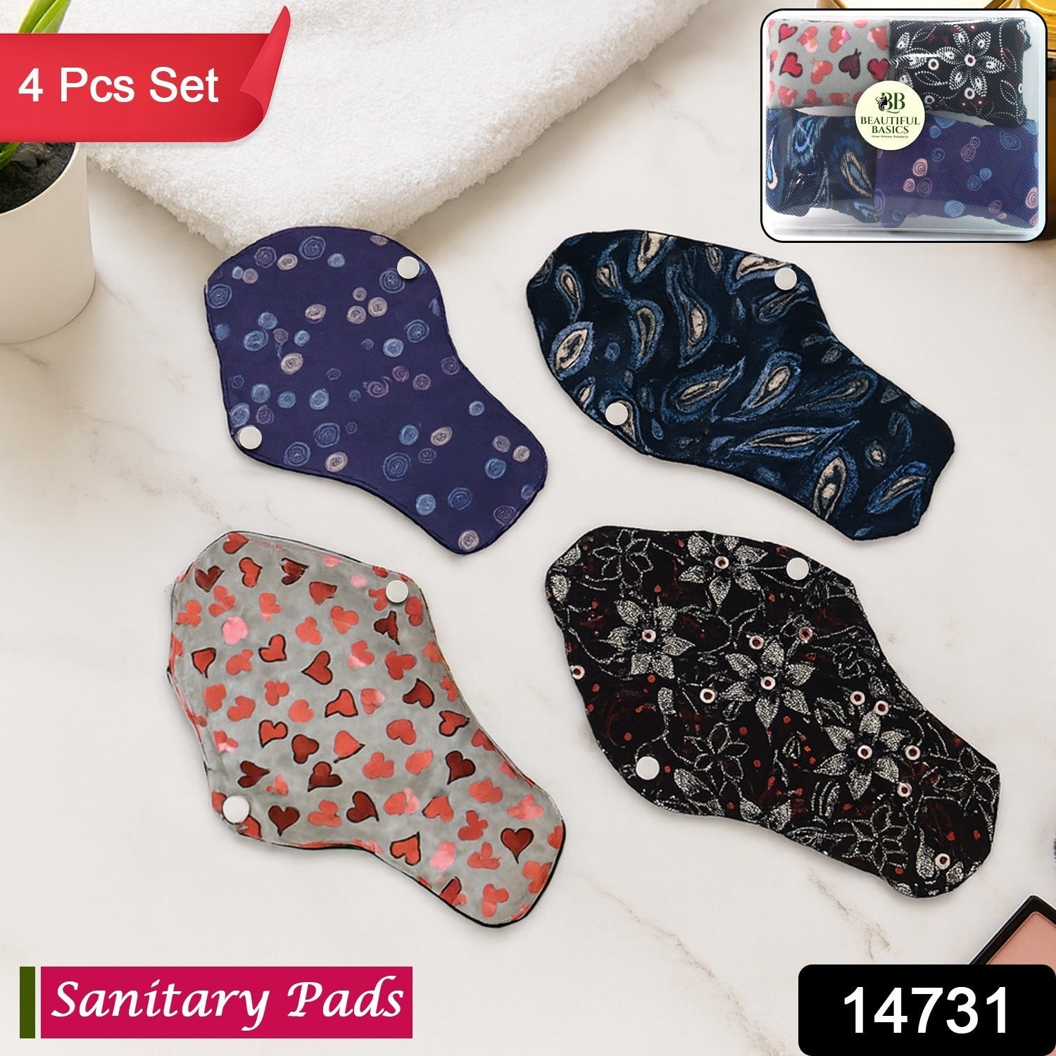 Washable Cloth Menstrual Pads Washable Cloth Menstrual Pads